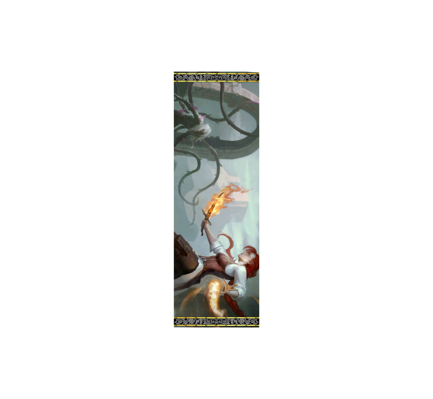 Leather Bookmark: Depths of Vanalf